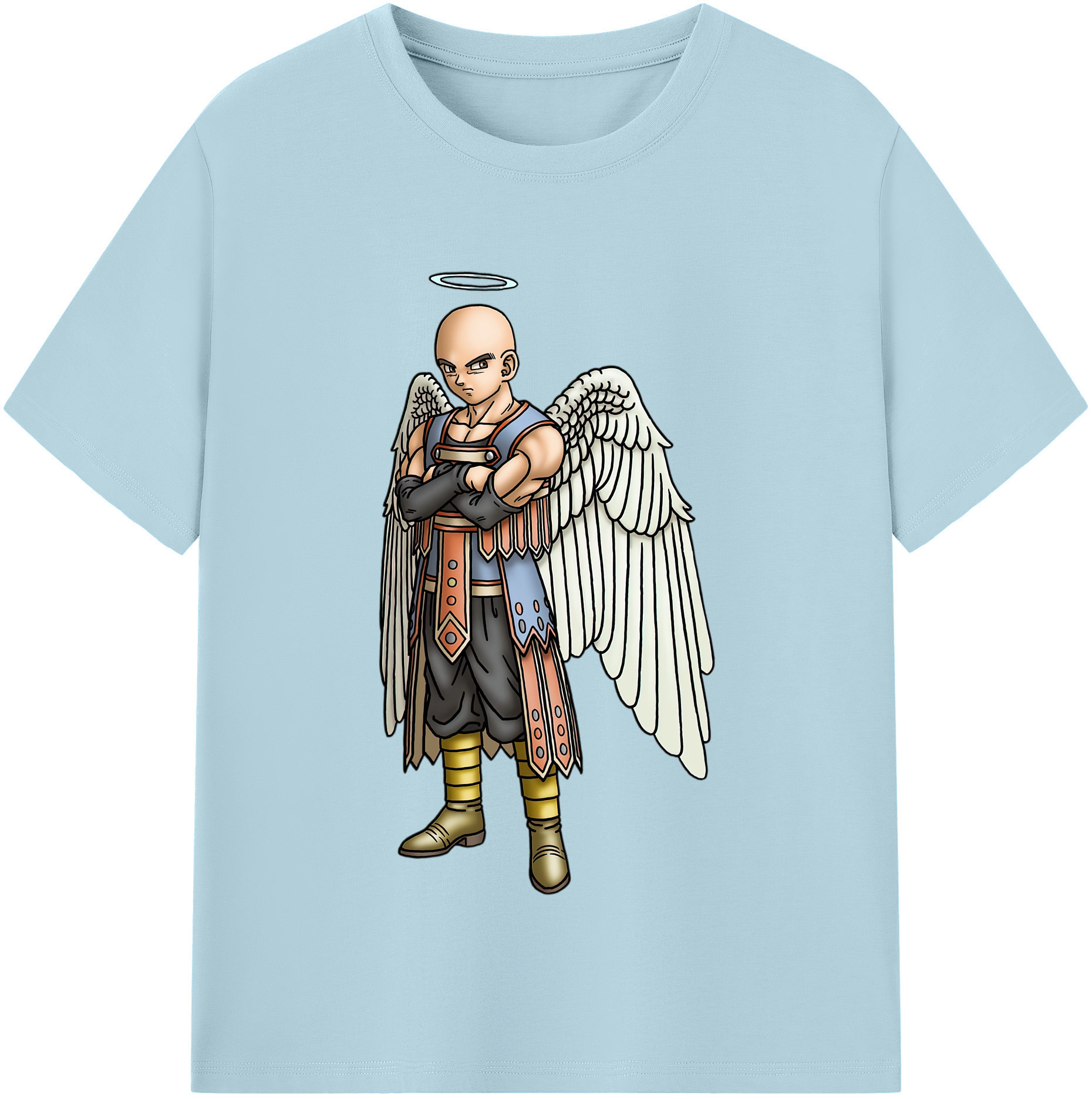 （画像用） ドラゴンクエスト Doragon Kuesuto Dragon Quest 綿100％半袖Tシャツ（フロントプリント）